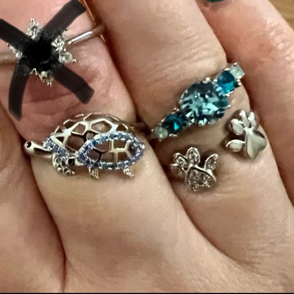 Set of 3 Fragrant Jewels Size 7 Rings